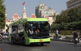 VinBus khai trương tuyến buýt điện đầu tiên kết nối mạng lưới vận tải công cộng TP.HCM