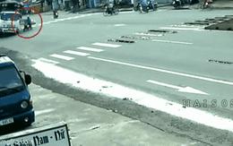 Xe tải lật kinh hoàng, diễn biến 3 giây trước tai nạn gây bức xúc: Sang đường trêu tử thần