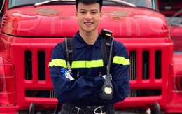 Chàng lính cứu hỏa điển trai khiến hội chị em liên tục gọi tên nhờ "chữa cháy" trái tim
