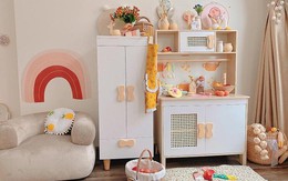 Mẹo trang trí phòng vui chơi như ngôi nhà búp bê của mẹ ở Sài thành