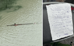 Cô gái để lại thư tuyệt mệnh nhảy cầu tự tử, “nghẹt thở” cảnh người đàn ông tìm cách cứu