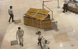 Nam bảo vệ nằm bất động, nguy kịch trong siêu thị ở Bình Dương
