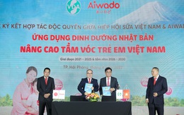 Chuỗi hội thảo quốc tế "Ứng dụng dinh dưỡng Nhật Bản nâng cao tầm vóc trẻ em" do Aiwado và Hiệp hội sữa Việt Nam độc quyền tổ chức