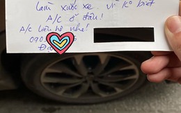 Con nhỏ đùa nghịch làm xước xe người lạ, lời nhắn để lại của ông bố nhận cả nghìn lời khen