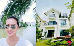 Biệt thự ven hồ xa hoa gần 60 tỷ của diễn viên Lã Thanh Huyền
