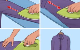 Cách là quần áo, váy vóc vừa dễ, vừa nhanh lại phẳng lì rất nhiều người không biết