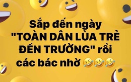 Học sinh tiểu học được đến trường: Cha mẹ vỡ òa hướng tới ngày "giải phóng phụ huynh Thủ đô”