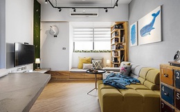 Vợ chồng trẻ không tiếc tiền để cải tạo căn hộ 20 năm tuổi trở nên đẹp như ý muốn