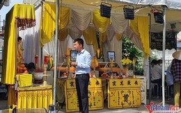 Nghẹn ngào đám tang hai đứa trẻ tử vong dưới kênh nước ở TP.HCM