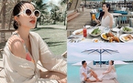 Mang cả nước biển vào nhà, Bảo Thy chứng minh đẳng cấp được chồng chiều