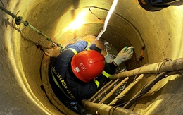 Cứu người đàn ông bị kẹt dưới giếng sâu