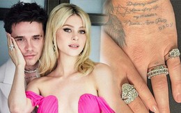 Con dâu nhà Beckham khoe nhẫn đính hôn hơn 2 triệu USD