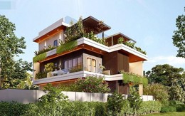 Biệt thự với thảm thực vật xanh ngắt, nơi chốn gọi yêu thương quay về