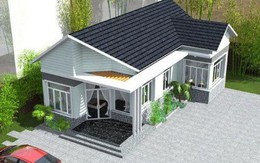 Những mẫu nhà cấp 4 mái tôn đẹp ngất ngây ở nông thôn, tiết kiệm chi phí cho gia chủ