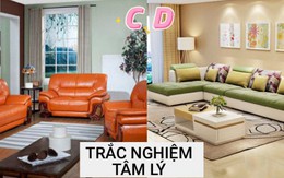 Trắc nghiệm tâm lý: Phong cách sofa yêu thích tiết lộ ấn tượng về bạn trong mắt mọi người