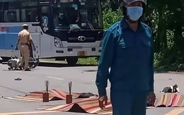 Đến bệnh viện chăm con ốm, 2 vợ chồng bị tai nạn tử vong