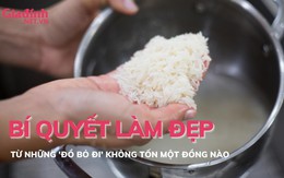 Bí quyết làm đẹp từ những ‘đồ bỏ đi’ không tốn một xu