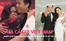‘Vua cá koi Việt Nam’ khiến dân mạng tranh cãi khi tái hôn với ca sĩ trẻ, xinh đẹp