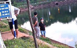 Tá hoả phát hiện thi thể người đàn ông nổi ở hồ nước công viên