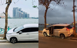"Thị phạm" màn đỗ xe khó tin tại Hồ Tây khiến CĐM phải thốt lên: "Bậc thầy đỗ xe"