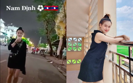 Danh tính nữ sinh người Lào gây chú ý với đoạn clip 15 giây bên ngoài sân Thiên Trường