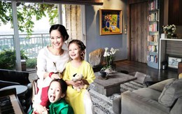 Bức tường đặc biệt trong căn nhà siêu sang nhìn ra sông của diva Hồng Nhung