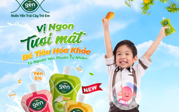 Nước yến trái cây trẻ em -  giải pháp dinh dưỡng mới từ Gennest