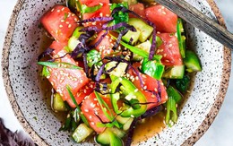 Salad dưa hấu giúp làm trắng da, giảm cân hiệu quả