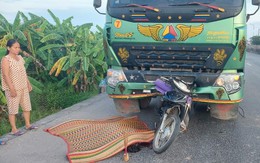 Thừa Thiên Huế: Xe ben đâm liên tiếp xe máy và xe ba gác, 2 người thương vong