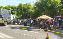 Trên đường đi làm, người phụ nữ bị ô tô tải tông tử vong thương tâm