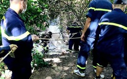 3 thi thể 1 gia đình nổi trên đường thoát nước thải của nhà máy cao su
