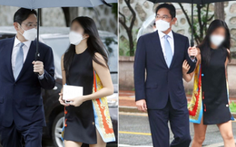 Tiểu thư nhà Samsung lần đầu xuất hiện bên cha trong đám cưới con gái "ông trùm" Hyundai