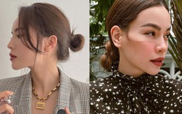 13 cách búi tóc đơn giản, nhưng lên hình sống ảo tuyệt xinh của sao Việt