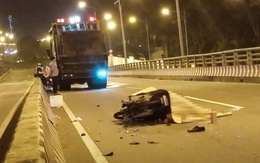 Nam thanh niên tử vong trên cầu vượt sau tai nạn ở TP.HCM