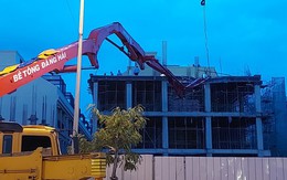 Cần trục phun bê tông tại tòa nhà ở Đà Nẵng gãy gập, ít nhất 3 người thương vong