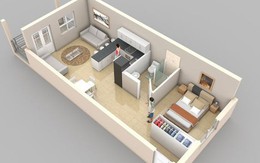 14 mẫu căn hộ 1 phòng ngủ cho người độc thân và vợ chồng trẻ