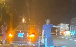 Đi vào làn cao tốc đại lộ Thăng Long, tài xế xe máy bị tông tử vong