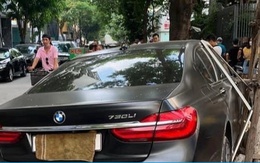 Mercedes S450 va chạm liên hoàn với BMW 730Li cùng 4 xe máy