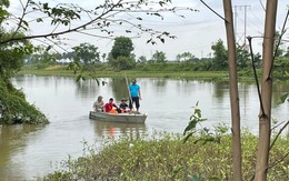 Đã tìm thấy thi thể nam sinh lớp 7 Hải Dương gặp nạn trên sông Cửu An