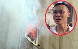 VIDEO nhân chứng kể lại vụ cháy quán karaoke: Khói bốc nghi ngút từ tầng 2 đến tầng 6, kính vỡ tung, lửa đỏ bao trùm cửa sổ