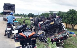 Thoát chết sau tai nạn, tài xế bị ô tô tông tử vong khi chờ cứu hộ