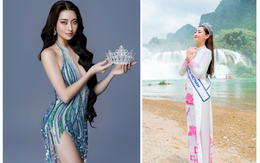 Lương Thuỳ Linh trước  thời khắc chuyển giao vương miện Miss World Vietnam