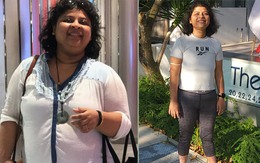 Người phụ nữ U50 giảm 30 kg trong một năm