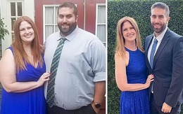 Cặp vợ chồng cùng nhau giảm 151 kg