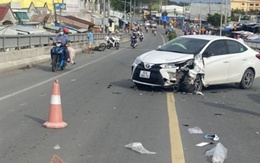 Nam thanh niên tử vong sau cú tông trực diện với ôtô 4 chỗ