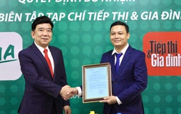 Nhà báo Hoàng Vững làm Tổng biên tập Tạp chí Tiếp thị và Gia đình