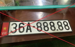 Thanh Hóa: Xử phạt người đàn ông đăng biển số xe “vip” sai sự thật lên mạng xã hội