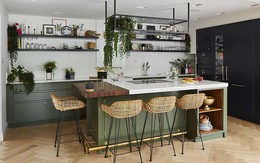 12 ý tưởng tô điểm căn bếp bằng những mảng màu xanh lá tươi mát