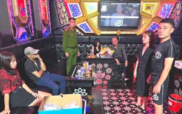 Hải Dương: Nửa đêm, 6 nam nữ thuê phòng karaoke ở huyện Ninh Giang sử dụng ma túy