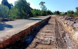Thừa Thiên Huế: Khắc phục đoạn đường bị 'bắt quả tang' dùng bê tông nhựa thải đắp nền
